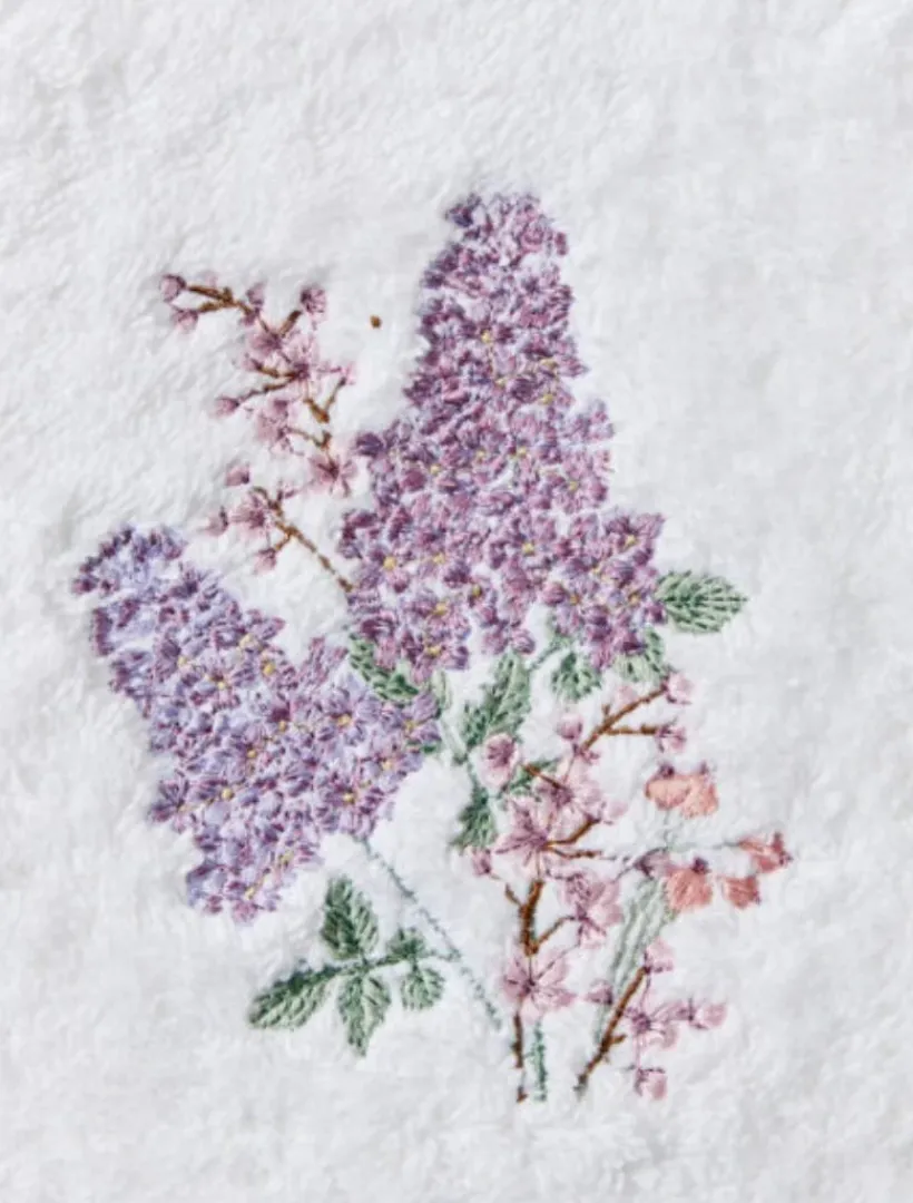 Towels*3rd Party Other Lilac Bouquet Hand Towel