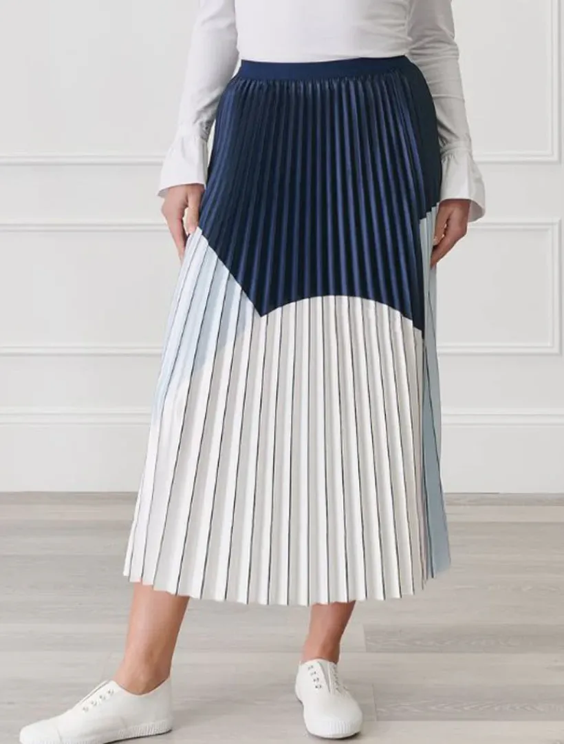Skirts*Zjoosh Lily Pleat Skirt Multi Coloured MultiColoured