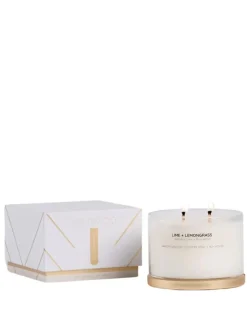 Scented Candles*3rd Party Other Lime u0026 Lemongrass Soy Candle