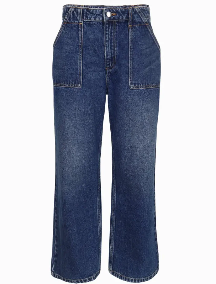 Pants*Zjoosh Lisa Wide Leg Jean Indigo