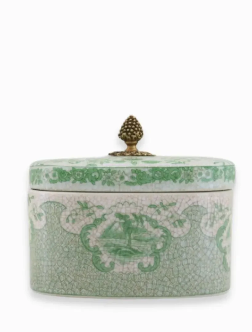 Home Ornaments|Ceramics*Zjoosh Longleat Lidded Box