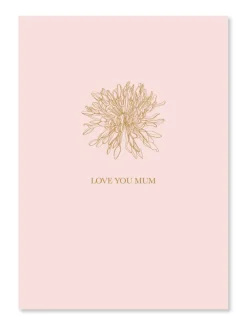 Stationery*Zjoosh Love You Mum Flower Card
