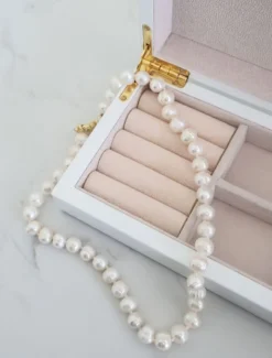 Lucienne - Zjoosh Premium|Necklaces*Zjoosh Lucienne Medium Pearl Strand with Clasp