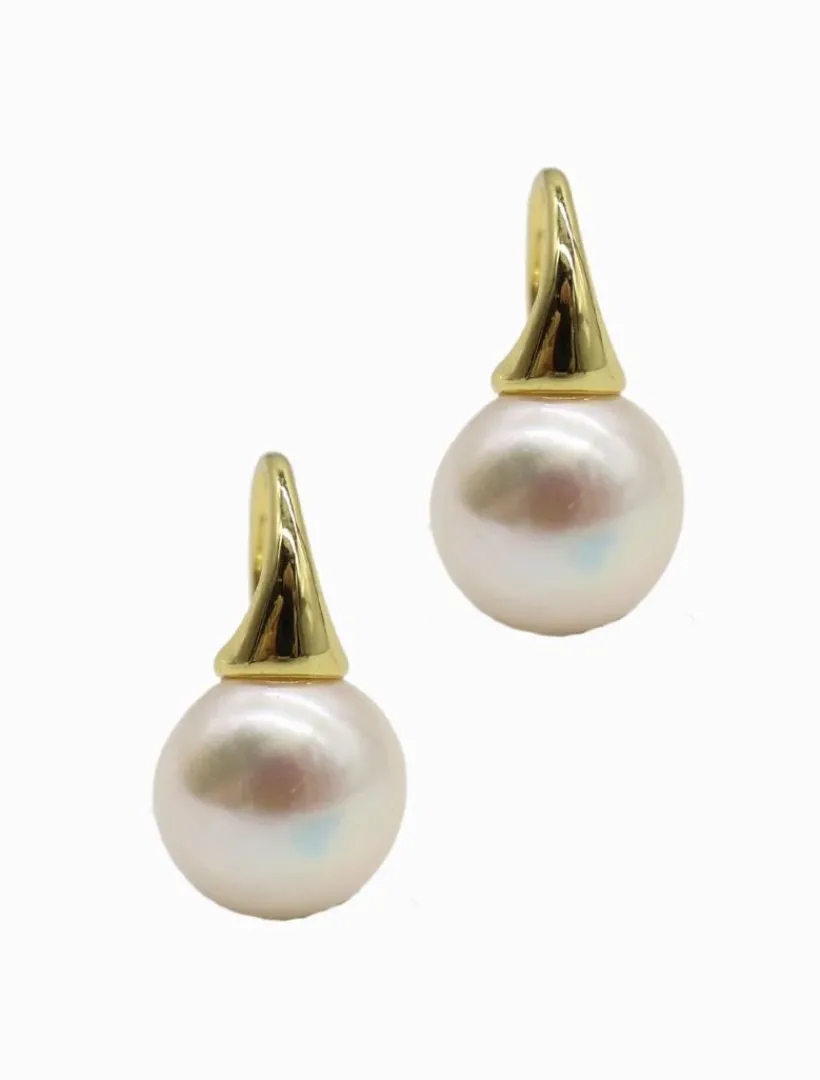 Lucienne - Zjoosh Premium|Pearl Jewellery*Zjoosh Lucienne Pearl Hooks 925 Gold