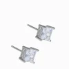 Lucienne - Zjoosh Premium|Earrings*Zjoosh Lucienne Sterling Silver Square CZ Studs 7mm