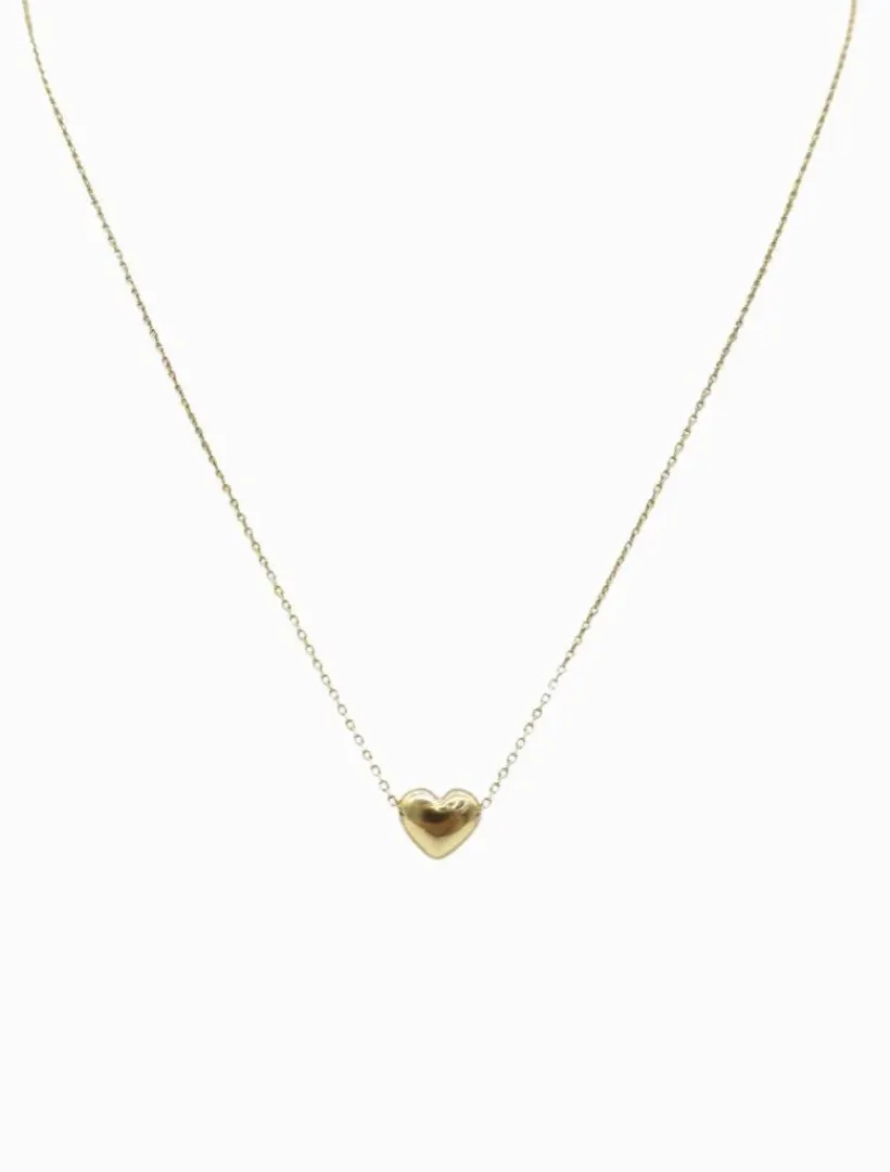 Necklaces|Gold Jewellery*Zjoosh Lucienne Tiny Heart Necklace Gold