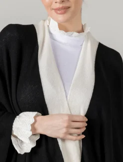 Knits And Jumpers*Zjoosh Luna Travel Wrap Black