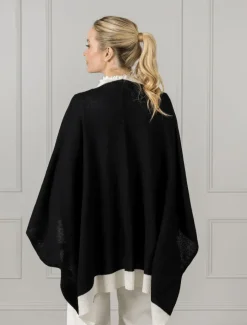 Knits And Jumpers*Zjoosh Luna Travel Wrap Black