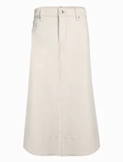 Skirts*Zjoosh Madison Denim Skirt Bone