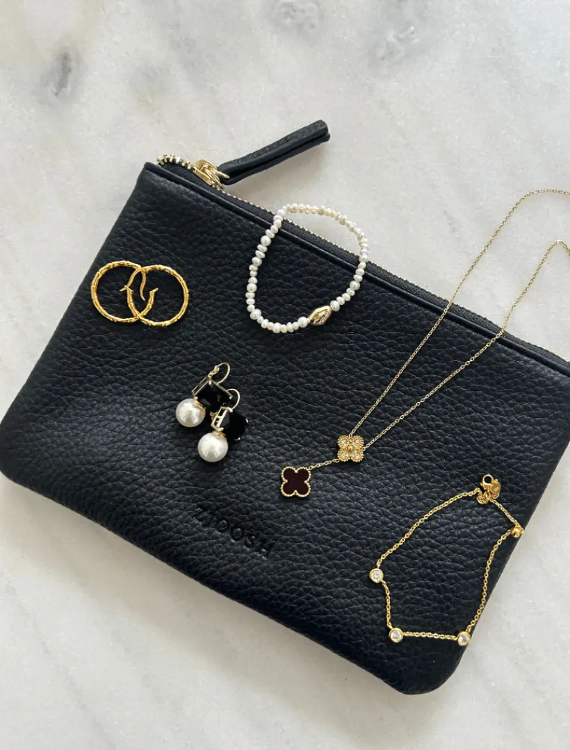 Clutches*Zjoosh Melissa Clutch Black