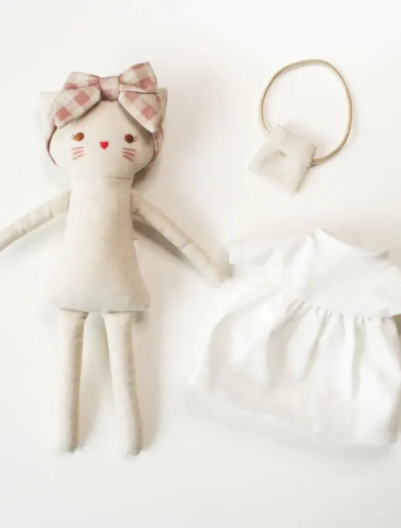 Kids*3rd Party Other Mini Lilly Kitty Ivory Rose