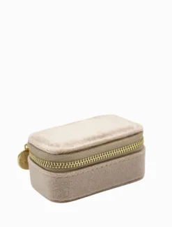 Jewellery Storage|Jewellery And Trinket Boxes*Zjoosh Mini Velvet Jewellery Case Champagne