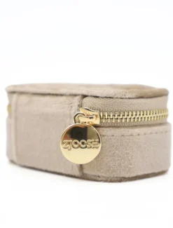 Jewellery Storage|Jewellery And Trinket Boxes*Zjoosh Mini Velvet Jewellery Case Champagne