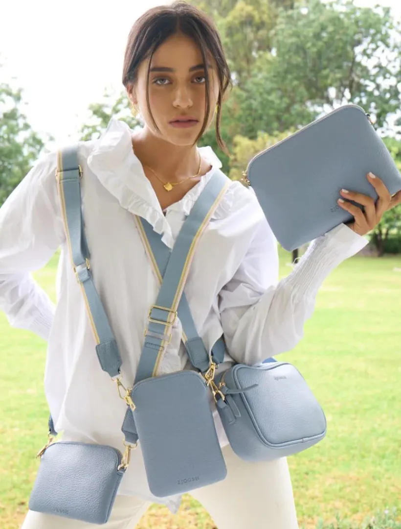 Wallets And Purses|Cross Body Bags*Zjoosh Missy Hugo Cross Body Bag Denim