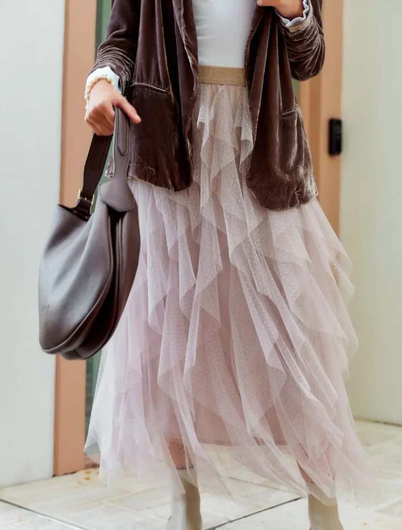 Skirts*Zjoosh Misty Skirt Nude