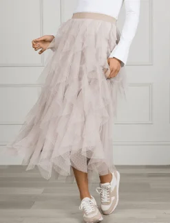 Skirts*Zjoosh Misty Skirt Nude