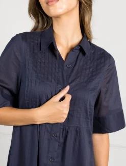 Dresses*Zjoosh Molly Shirt Dress - FINAL SALE Navy