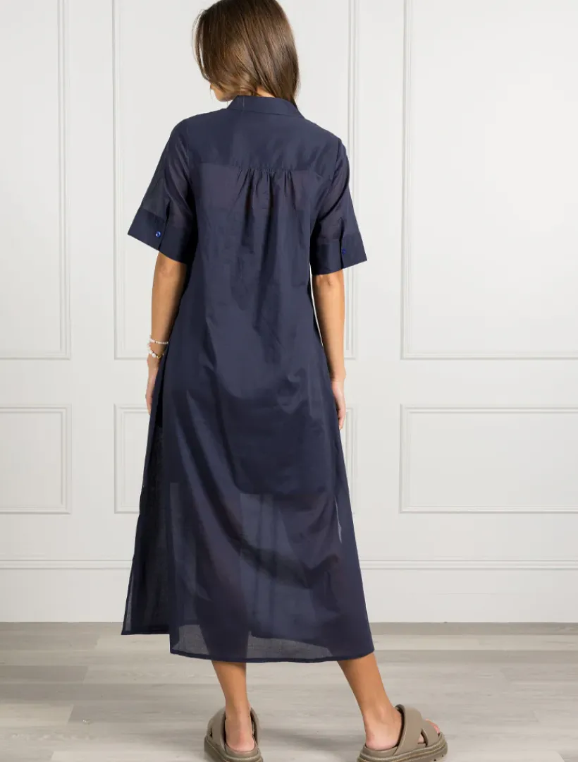Dresses*Zjoosh Molly Shirt Dress - FINAL SALE Navy