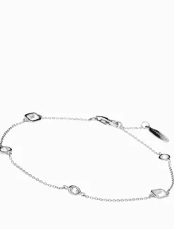 Bangles And Bracelets|Silver Jewellery*Sybella Multi Shape Bracelet Rhodium