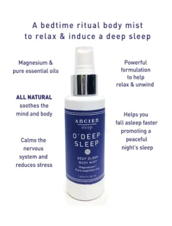 Aromatherapy|Sleep Accessories*3rd Party Other ODeep Sleep Magnesium Body Mist 125ML