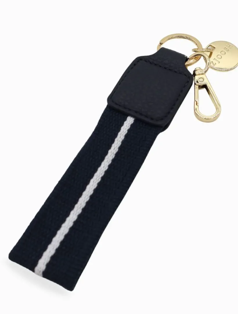 Key Rings*Zjoosh Odie Keyring White Navy