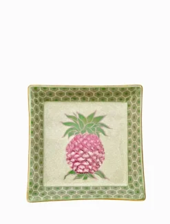 Ceramics*3rd Party Other Oriente Savon Dish Pina Green