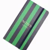 Stationery*Zjoosh Paige Journal Navy Green Stripe