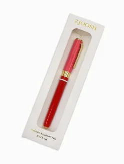 Stationery*Zjoosh Paige Pen Pink Red