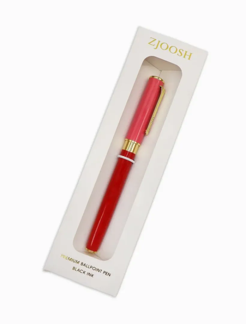 Stationery*Zjoosh Paige Pen Pink Red