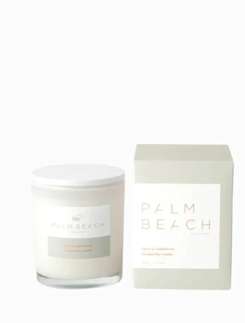 Palm Beach|Scented Candles*Palm Beach Clove And Sandalwood Candle 420G