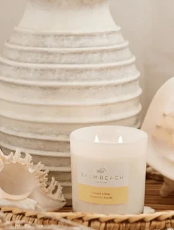 Scented Candles|Palm Beach*Palm Beach Coconut And Lime Candle 420g