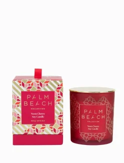 Palm Beach|Scented Candles*Palm Beach Neon Cherry Candle 420G - FINAL SALE