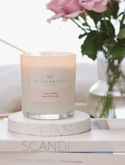 Palm Beach|Scented Candles*Palm Beach Vintage Gardenia Candle 420G - FINAL SALE