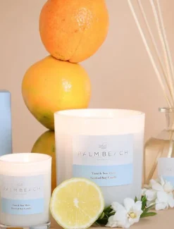 Palm Beach|Scented Candles*Palm Beach Yuzu and Sea Moss Candle 420G