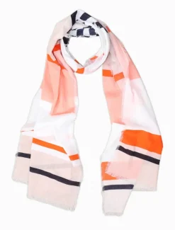 Fashion Scarves|Scarves*Zjoosh Panama Scarf Beige Orange Black
