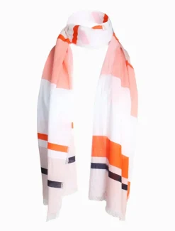 Fashion Scarves|Scarves*Zjoosh Panama Scarf Beige Orange Black