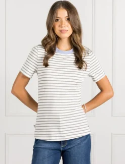 Shirts And Tops*Zjoosh Paris Striped Tee - FINAL SALE Cloud