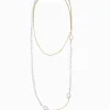 Pearl Jewellery|Necklaces*Zjoosh Pearl and Gold Long Necklace