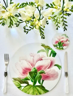 Coasters & Placemats*Zjoosh Peony Placemats (Set of 4)
