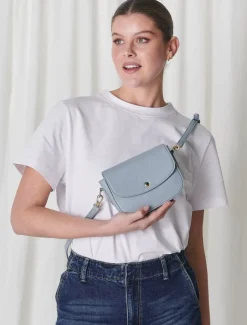 Cross Body Bags*Zjoosh Posy Cross Body Bag Dusty Blue - FINAL SALE DustyBlue