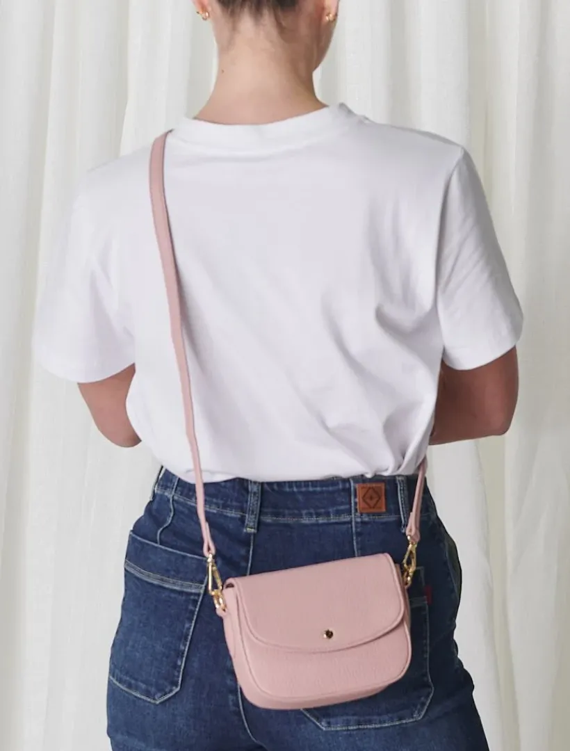 Cross Body Bags*Zjoosh Posy Cross Body Bag Dusty Pink - FINAL SALE DustyPink