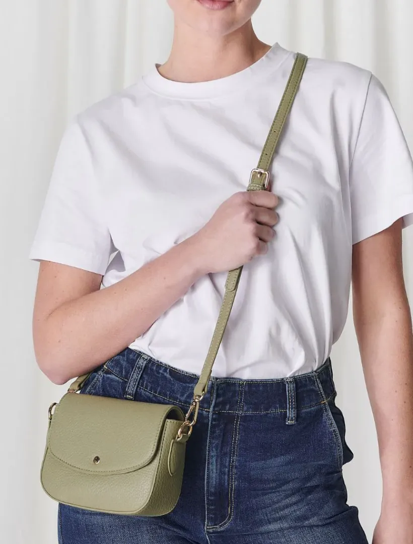 Cross Body Bags*Zjoosh Posy Cross Body Bag - FINAL SALE Khaki