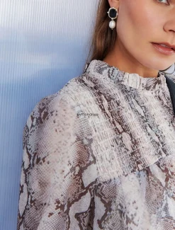 Dresses*Zjoosh Python Print Dress - FINAL SALE