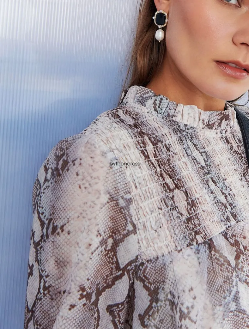 Dresses*Zjoosh Python Print Dress - FINAL SALE