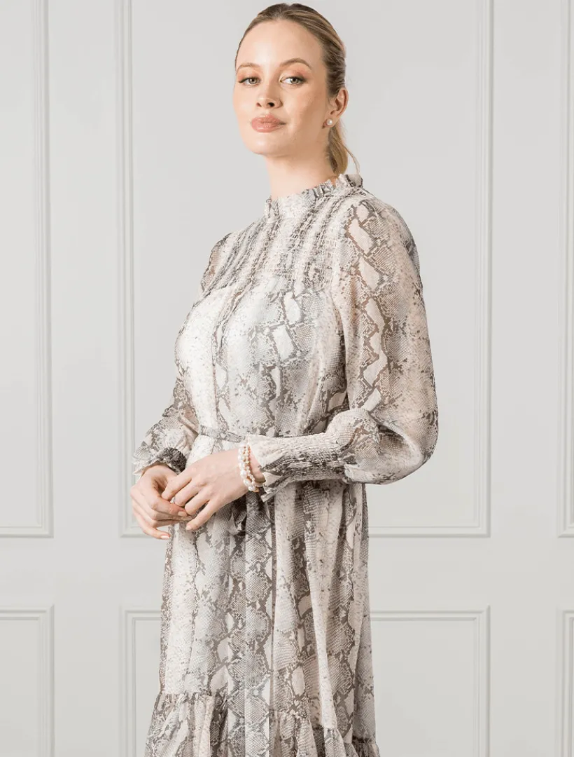Dresses*Zjoosh Python Print Dress - FINAL SALE