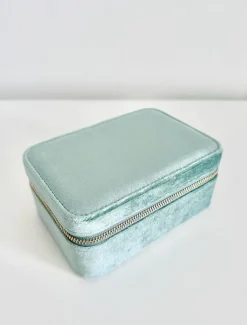 Jewellery Storage|Jewellery And Trinket Boxes*Zjoosh Rectangle Jewellery Case Sage