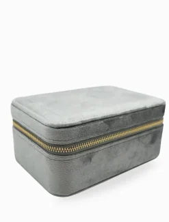 Jewellery Storage|Jewellery And Trinket Boxes*Zjoosh Rectangle Jewellery Case Silver