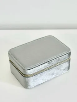 Jewellery Storage|Jewellery And Trinket Boxes*Zjoosh Rectangle Jewellery Case Silver