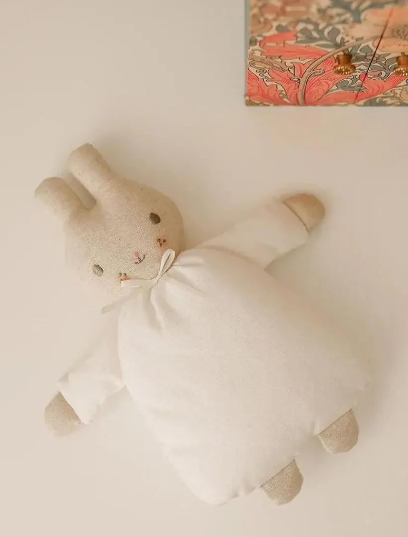 Kids*3rd Party Other Riley Bunny Rattle Ivory