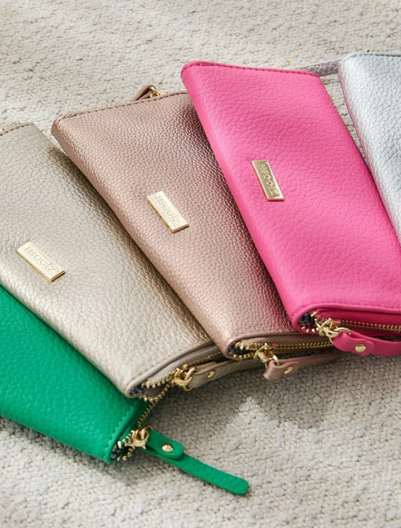 Travel And Cosmetic Bags|Travel & Cosmetic Bags*Zjoosh Rochester Purse Gold